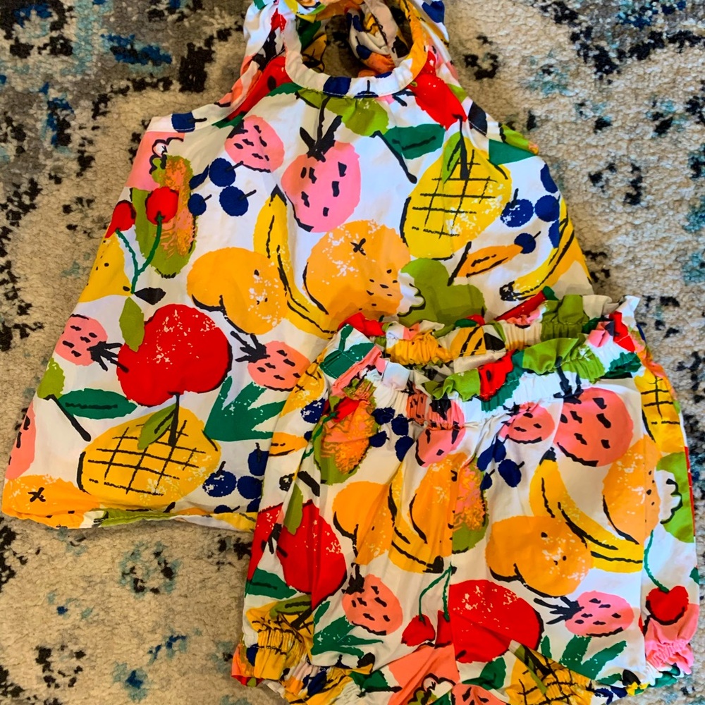 Hanna Andersson printed set size 70(6-12mos)